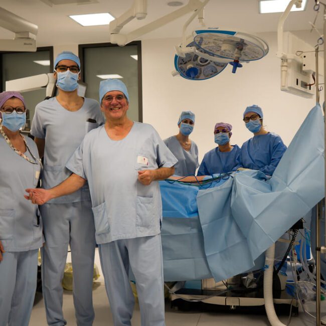 Équipe chirurgie Institut Cancer de Montpellier au nouveau bloc opératoire - crédit Agence audiovisuelle Coq Noir