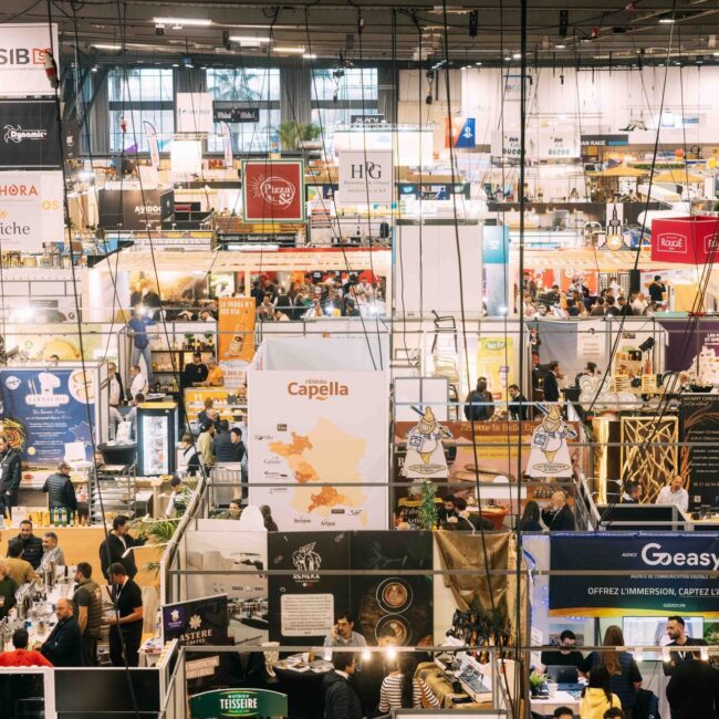 Prise de vue aérienne du hall B2 Salon Siprho Parc Exposition de Montpellier - Hérault